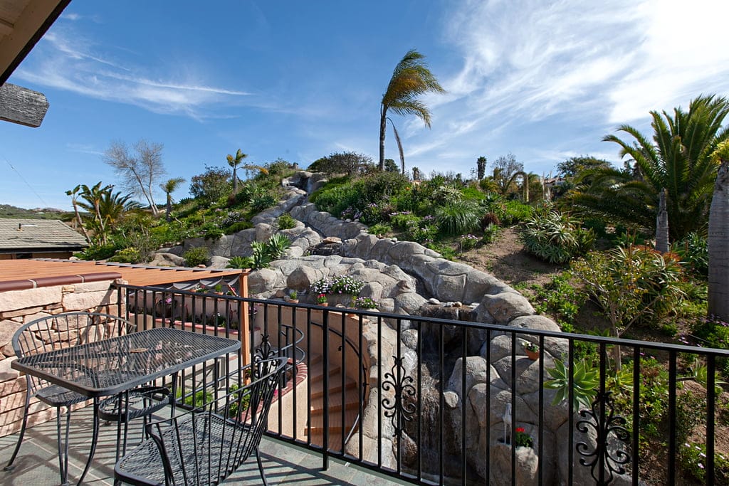 vineyard hills villa balcony view