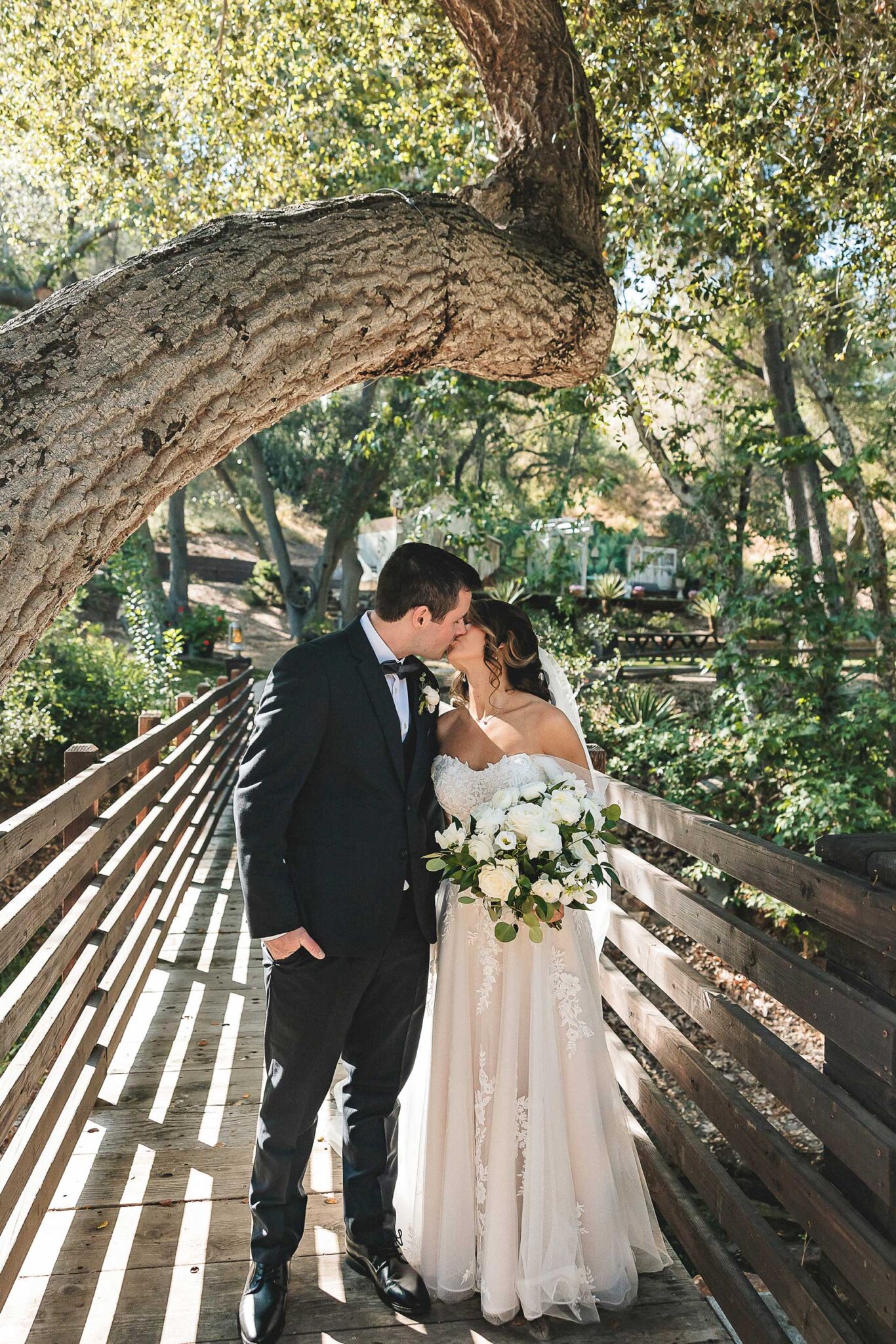 Shady-Creek-Couple-on-bridge